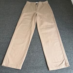 Aritzia Sunday Best Jaden Pant High Waisted Utility Chinos Women's Size 4 Tan